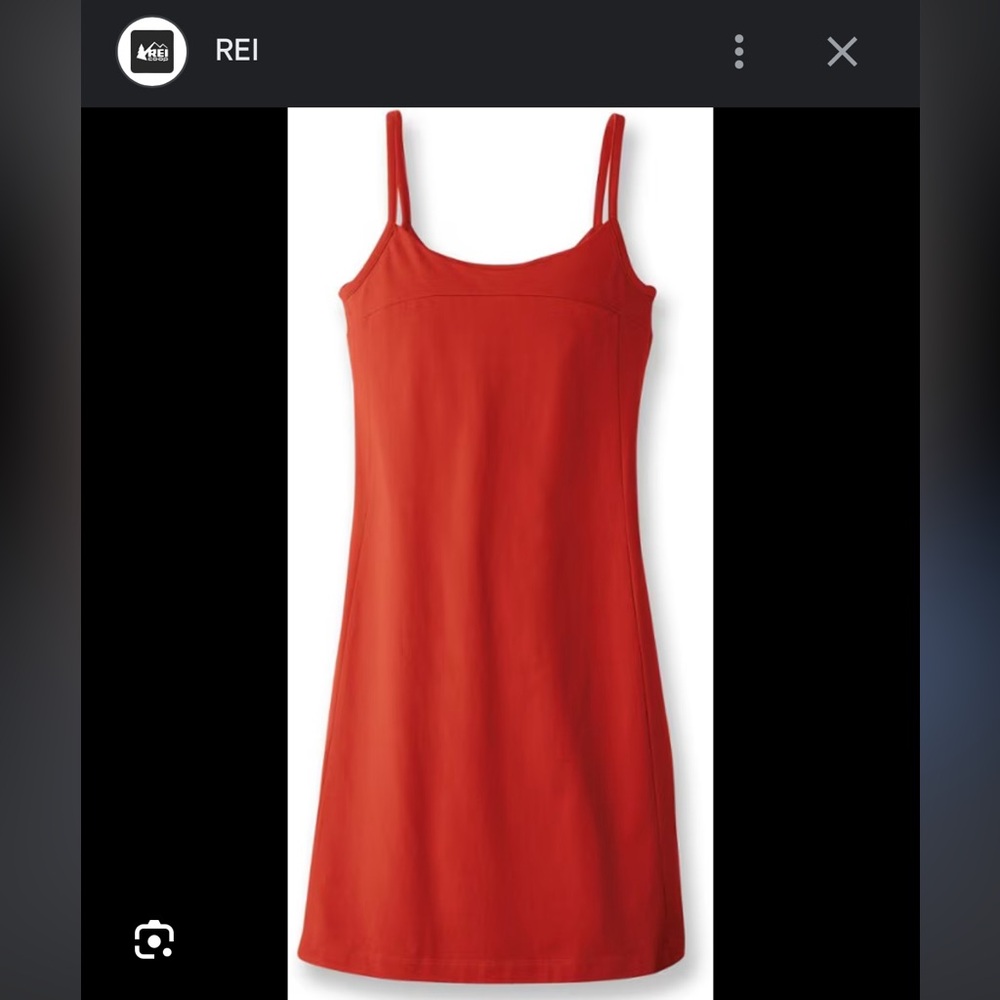 Patagonia Vitaliti Coral Built-in Bra Dress XS - Picture 2 of 12